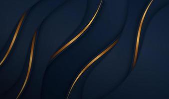 Paper cut luxury gold background with metal texture 3d abstract, for gift card,  Poster on wall poster template,  landing page, ui, ux ,cover book,  banner, vector