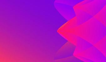 Modern abstract gradient geometric background vector