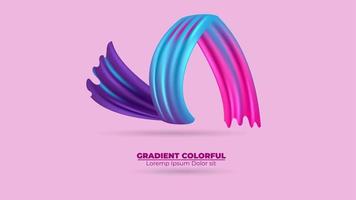 Color brushstroke oil or acrylic paint background modern colorful. Suitable For Wallpaper, Banner, Background, Card, Book Illustration, landing page, gift, cover, flyer, report, bussiness, vector