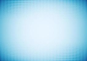 Abstract waves dots pattern halftone. Blue gradient background and texture. vector