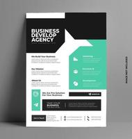 Brochure Design Flyer Template. vector