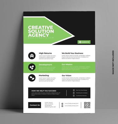 Modern Business Flyer Template.