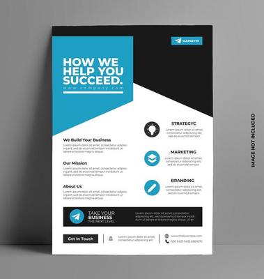 Corporate Business Flyer Template Design.