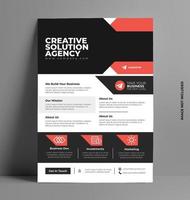 Flyer Corporate Template. vector