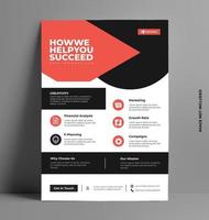 Business Flyer Template. vector