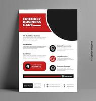 Business Flyer Template. vector