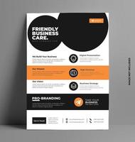 Business Flyer Template. vector