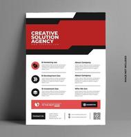 Corporate Business Flyer Template. vector