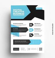 Company Report Flyer Templates. vector