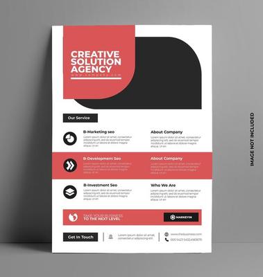 Corporate Business Flyer Template.