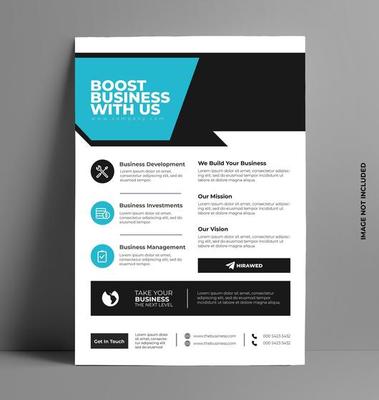 Corporate Business Flyer Template.