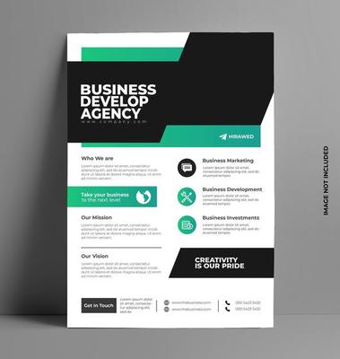 Gradient Corporate Flyer Template.