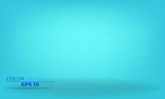 blue sky color studio room background Template mock up for display of product Business backdrop empty vector