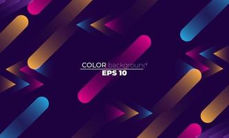 Colorful geometric background with gradient motion shapes composition. Applicable for gift card,  Poster on wall poster template,  landing page, ui, ux ,coverbook,  baner, social media posted, vector