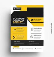 Corporate A4 Print Template. vector