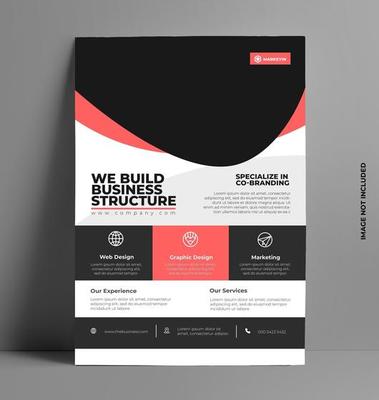 Business Design of Flyer Template.