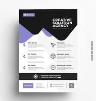 Brochures Flyer Design. vector