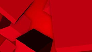 Abstract 3d Geometric Square Shapes video
