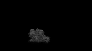 Big Smoke with Alpha Channel video