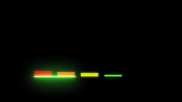 statistiche del grafico dell'ologramma video