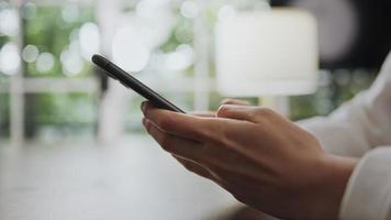 Woman's Hands Using Smartphone video