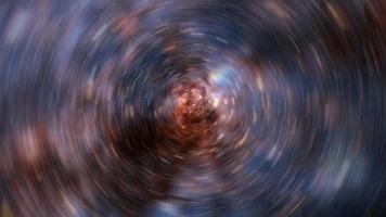 Traveling Through a Time-Space Wormhole