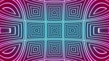 abstrakte hypnotische Kaleidoskop-Hintergrundschleife video
