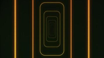 Abstract Eighties Outline Vertical Shapes Tunnel Background Loop video