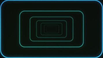 Abstract Eighties Outline Shapes Tunnel Background Loop video