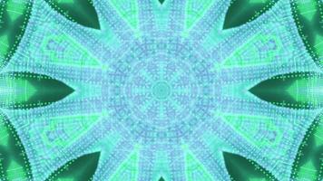 estrela em forma de estrela ilustração 3D visual vj loop video