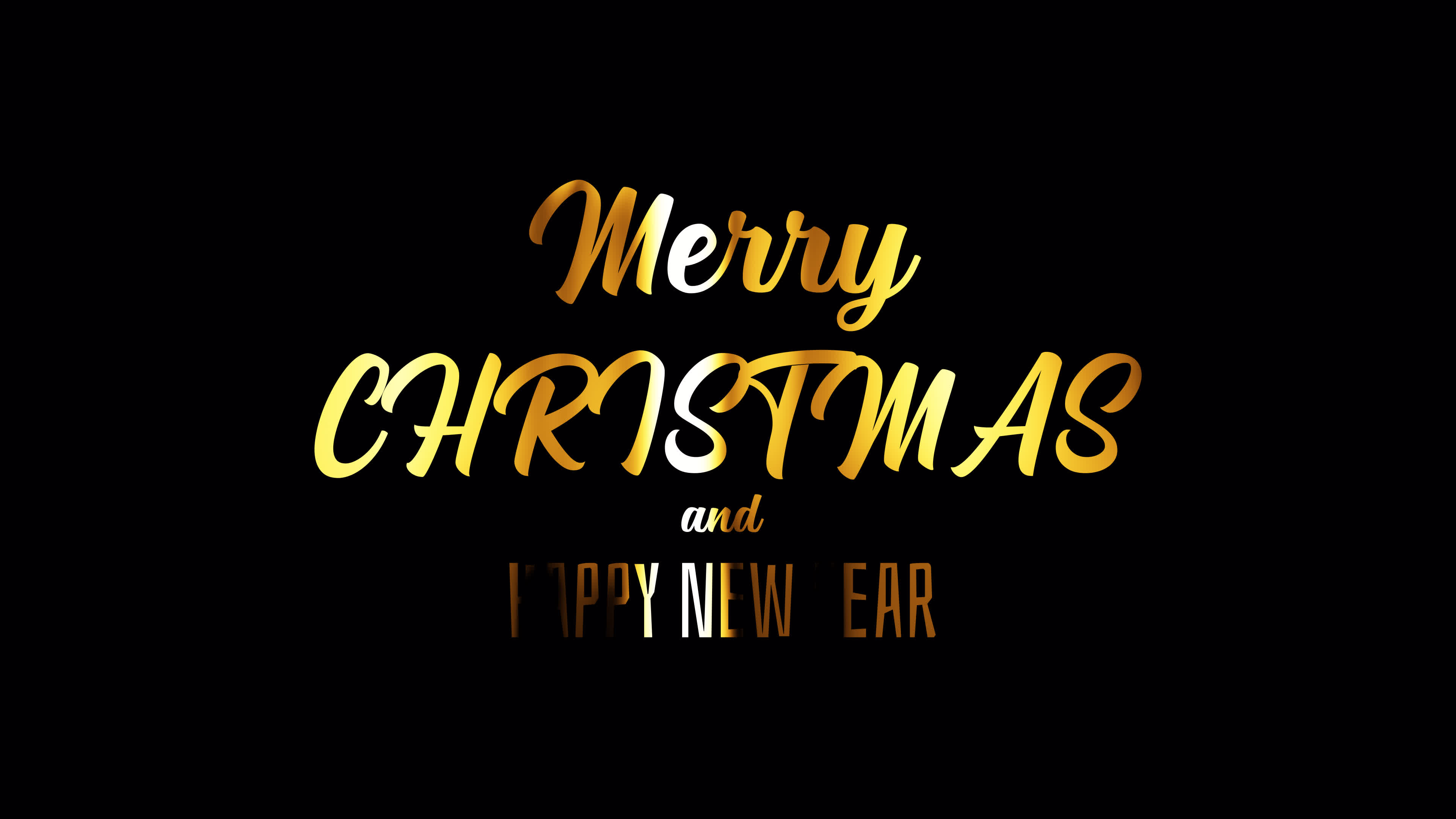 merry christmas and happy new year sound effect