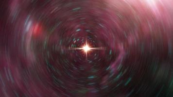 espacio tiempo vórtice energía fluye ciencia ficción lazo video