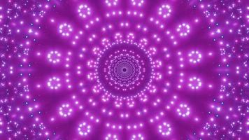 dj loop 3d ilustración estrella kalaidoscopio patrón geometría mandala video