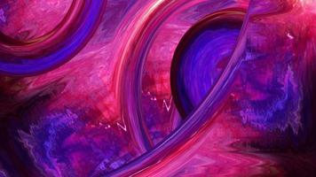 Endless loop colorful gradient swirl texture wavy surface