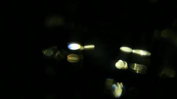 pulsos de luz em ultra qualidade em fundo escuro video