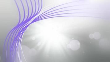 Abstract purple rays background video