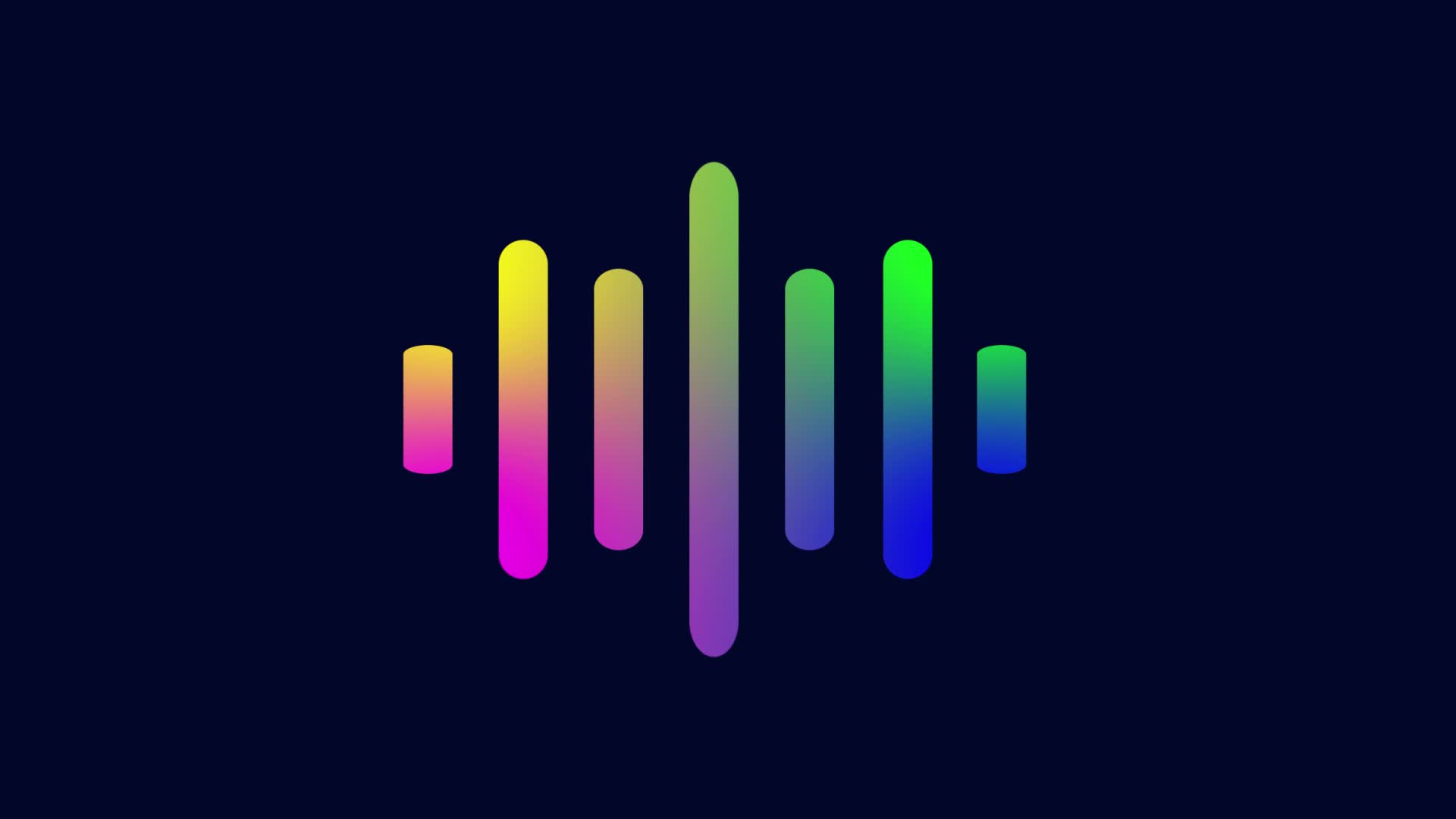 Audio Spectrum Line Animation 2015670 Stock Video at Vecteezy