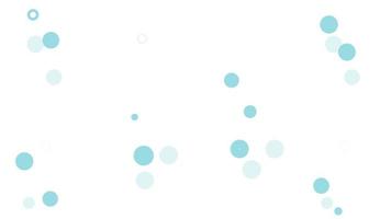 animação de bolhas azuis video