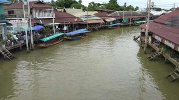 Boat in Canal video