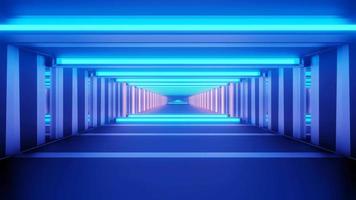 Cyber Calming Tunnel Effect in Motion  video