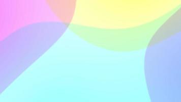 Colorful Abstract Convex Curves video