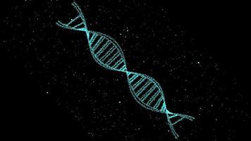 biotecnologia da estrutura digital do DNA video