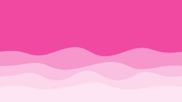 vagues abstraites de la mer rose