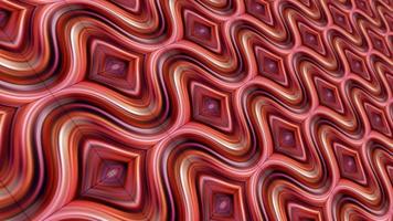 Abstract gradient art pattern ornamental fashionable loop mosaic