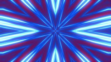 Abstract Glowing Kaleidoscope Background video