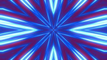 Abstract Glowing Kaleidoscope Background video