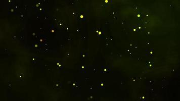 Blur Firefly Particles Background video