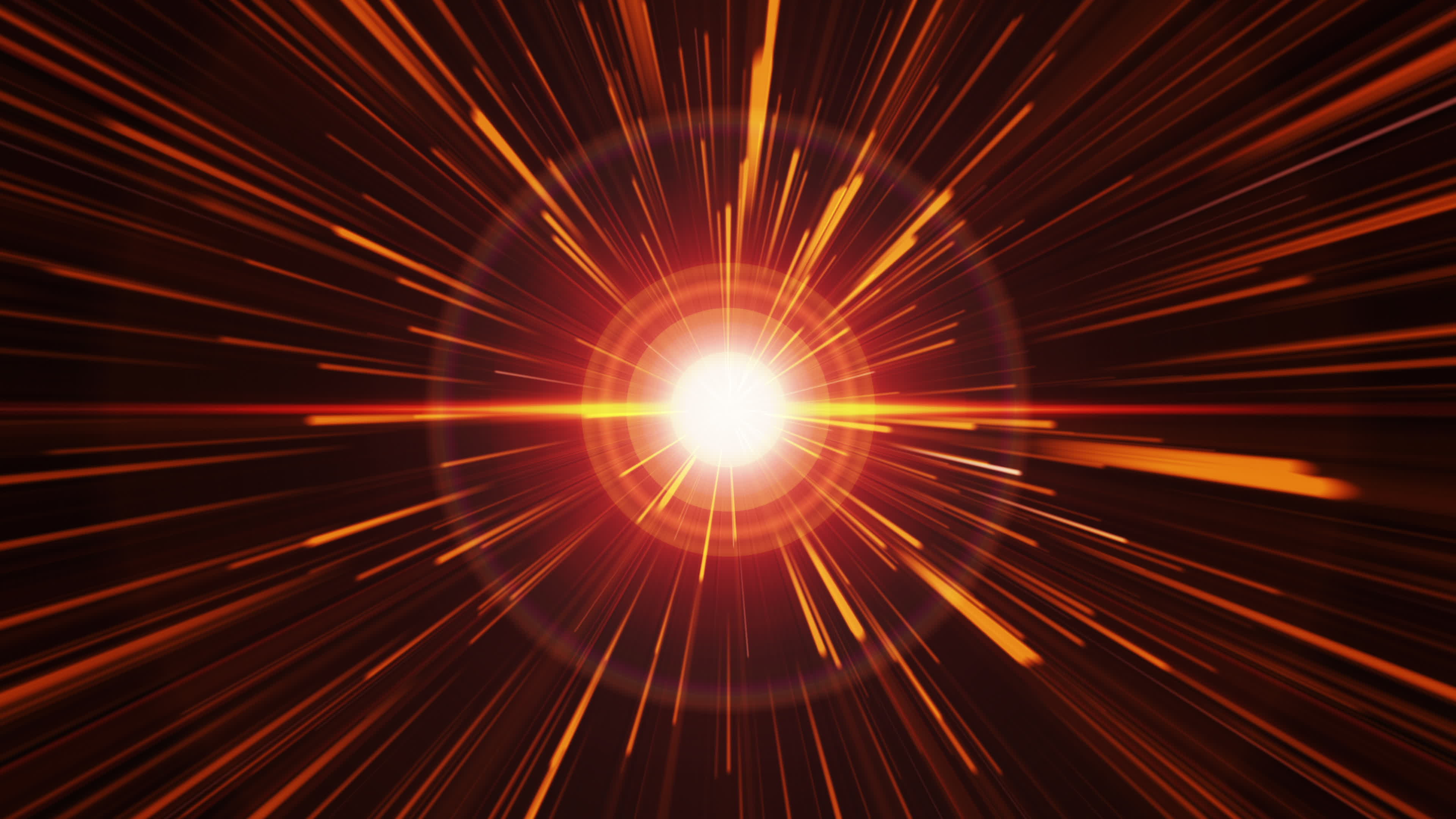 Dynamic Flash Light Explosion with Gold Lights Sparkles 2017008 Stock