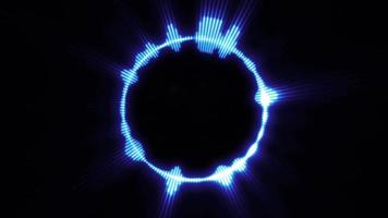 Abstract Music Circle Equalizer Background video