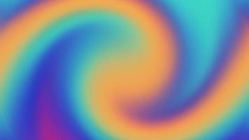 gradiente abstrato ondas coloridas torcidas video